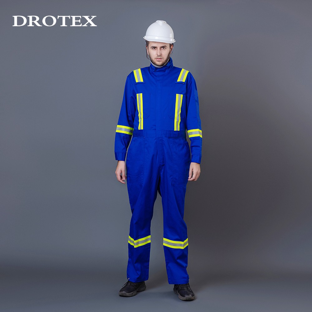 US Canada Style Fire retardant Workwear Coverall for oil and gas