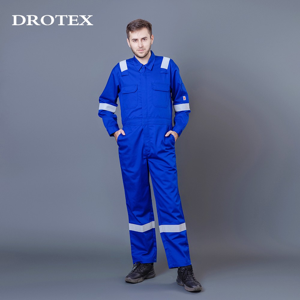 Working Uniform Fire Retardant Offshore Coverall | DROTEX