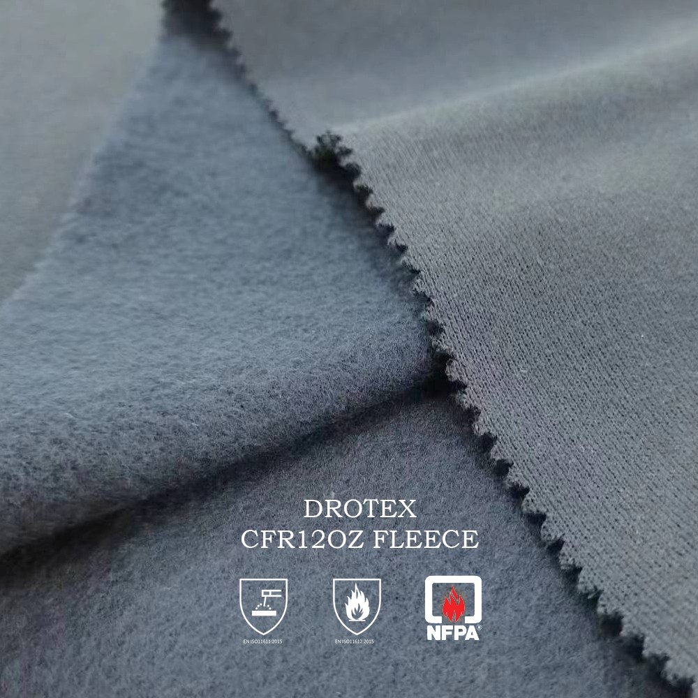 CFR120Z FR Cotton Flame Retardant Fleece Fabric