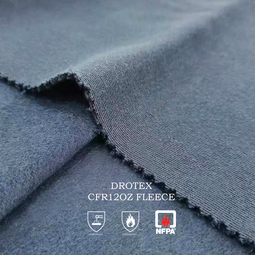 CFR120Z FR Cotton Flame Retardant Fleece Fabric