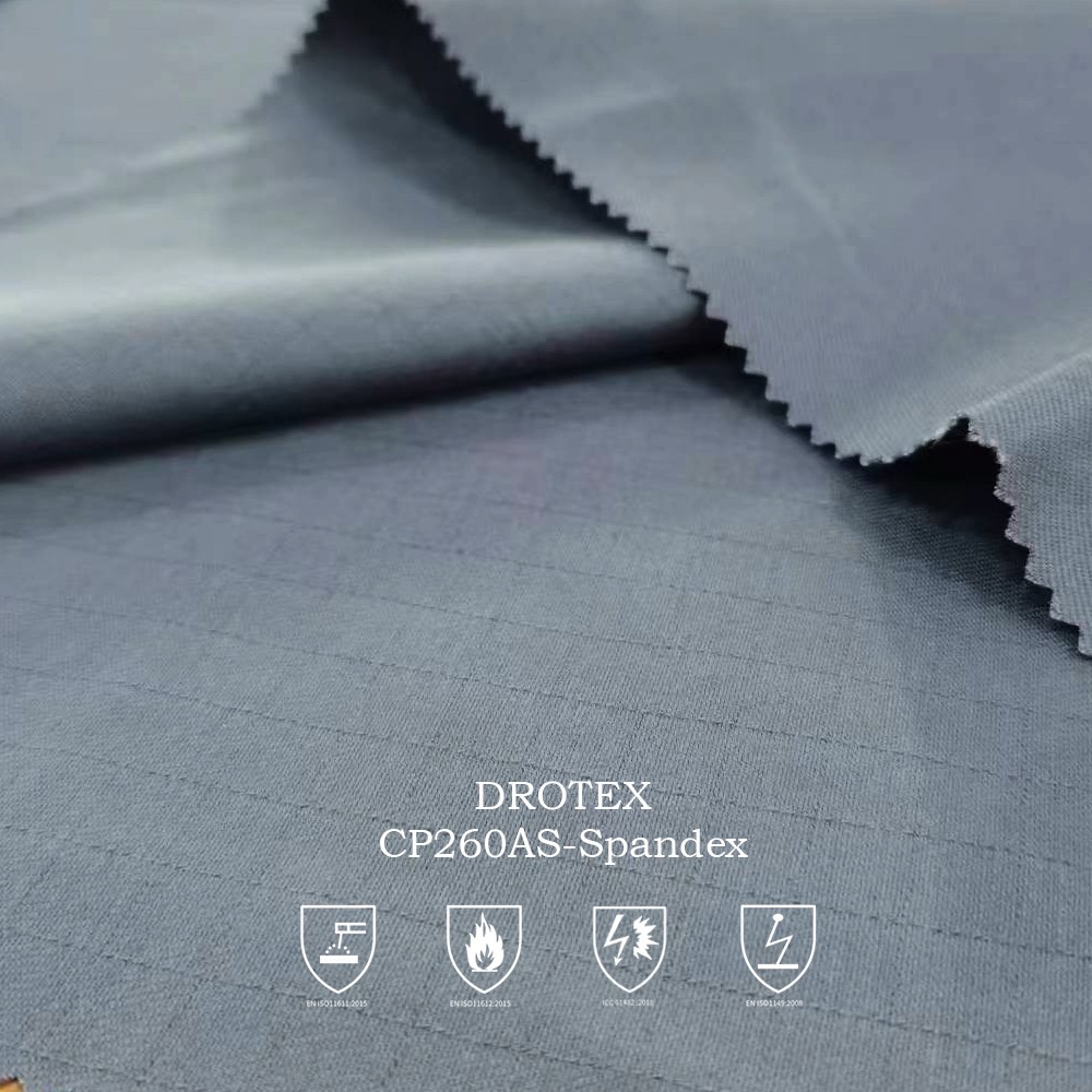 CP290AS-S Cotton Polyester Elastane Flame Retardant Fabric