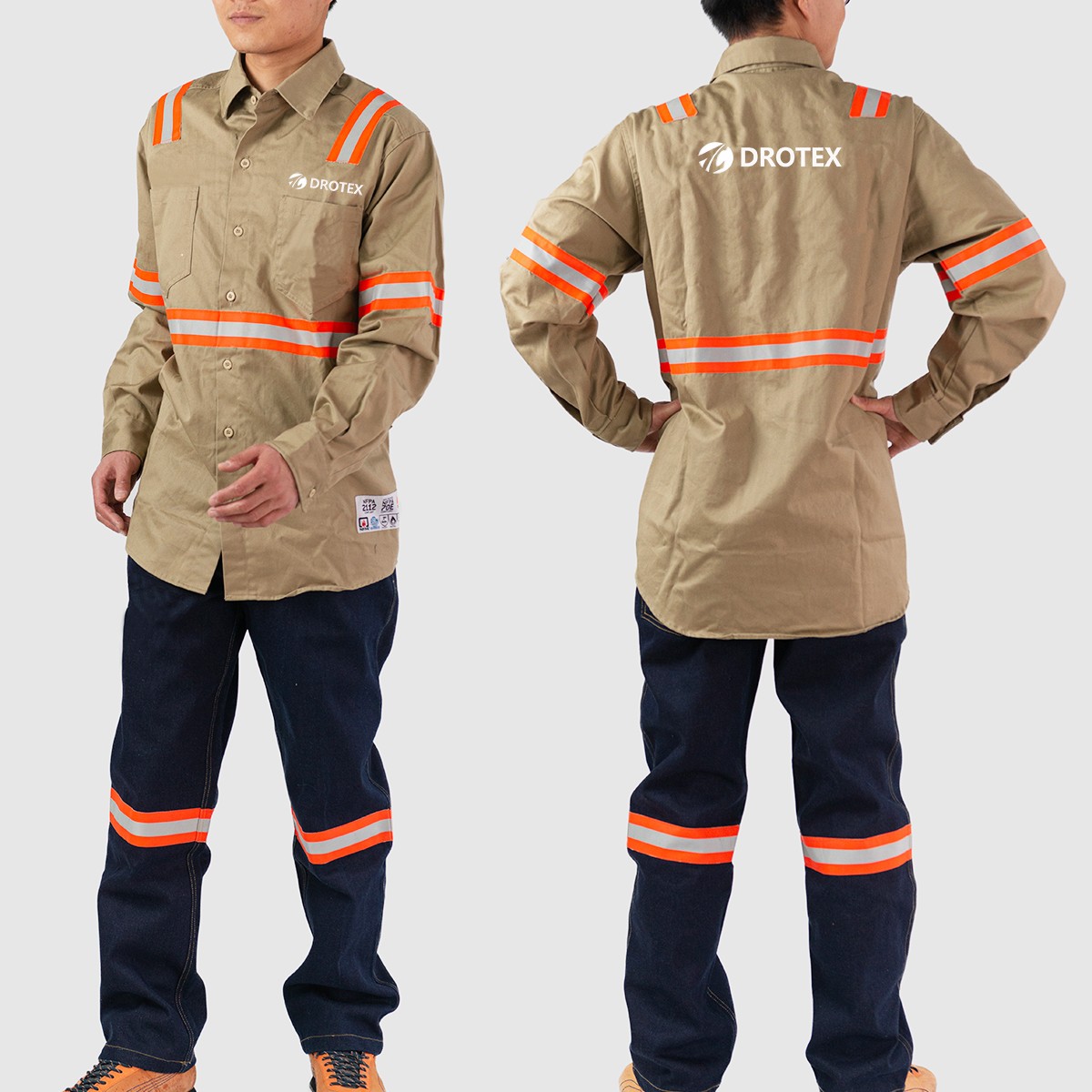 Flame Resistant Anti-static Work Wear Shirt