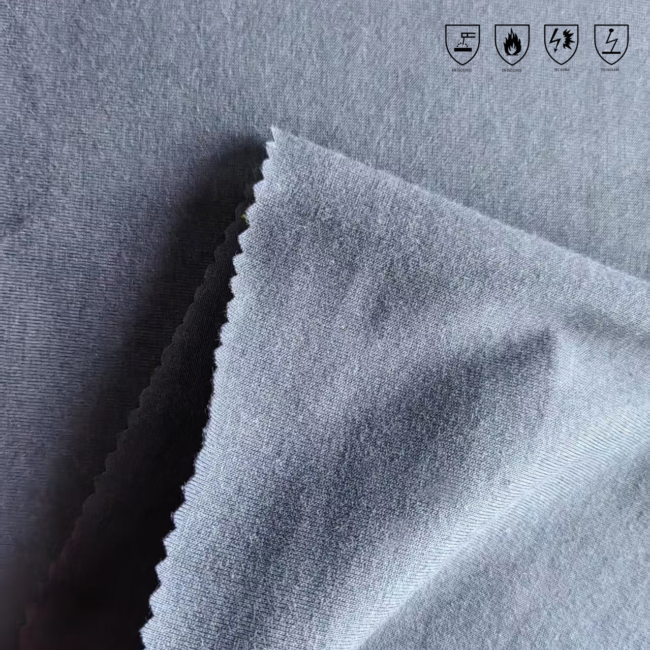 Modacrylic Cotton Jersey Flame Retardant Fabric