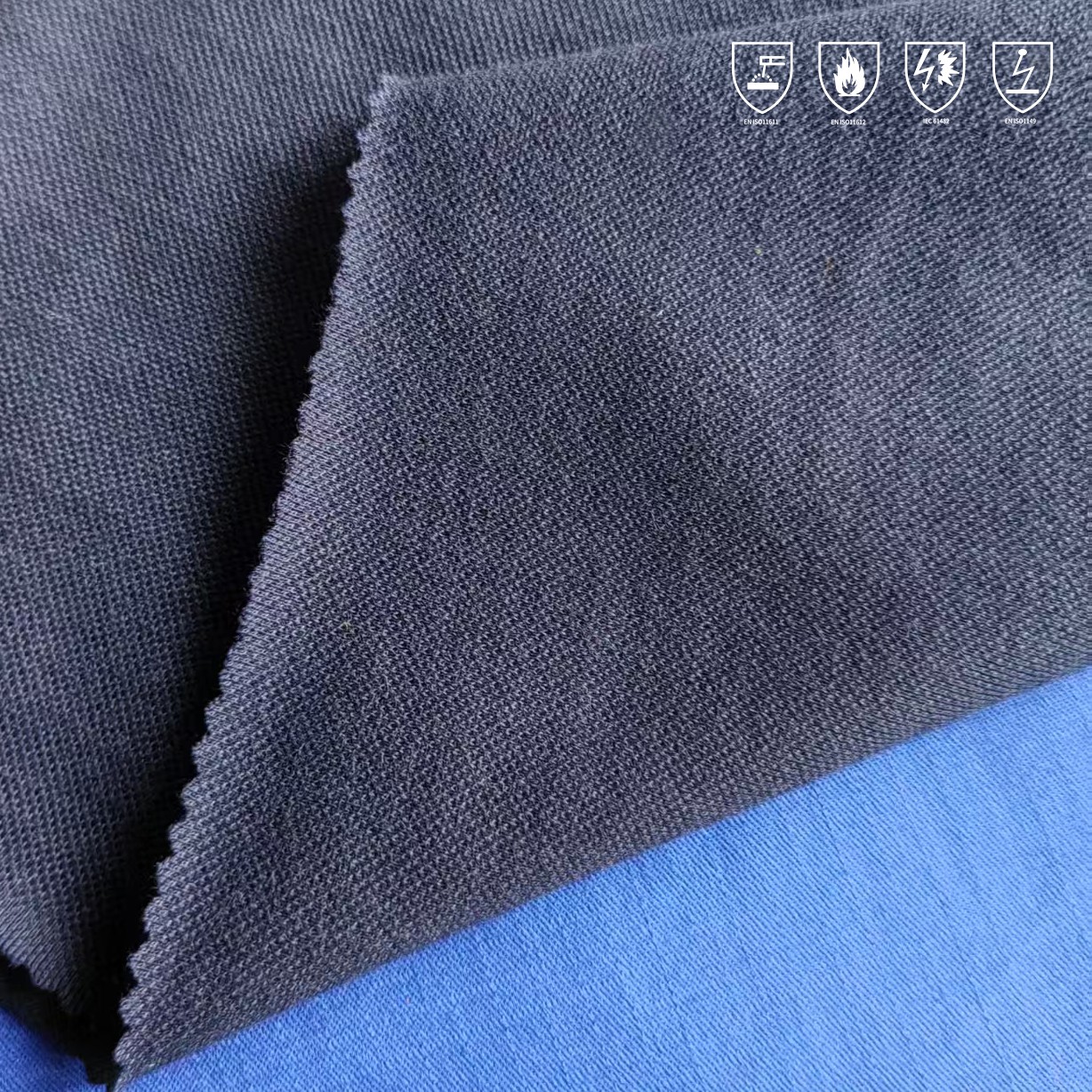 Modacrylic Cotton Pique Flame Retardant Fabric