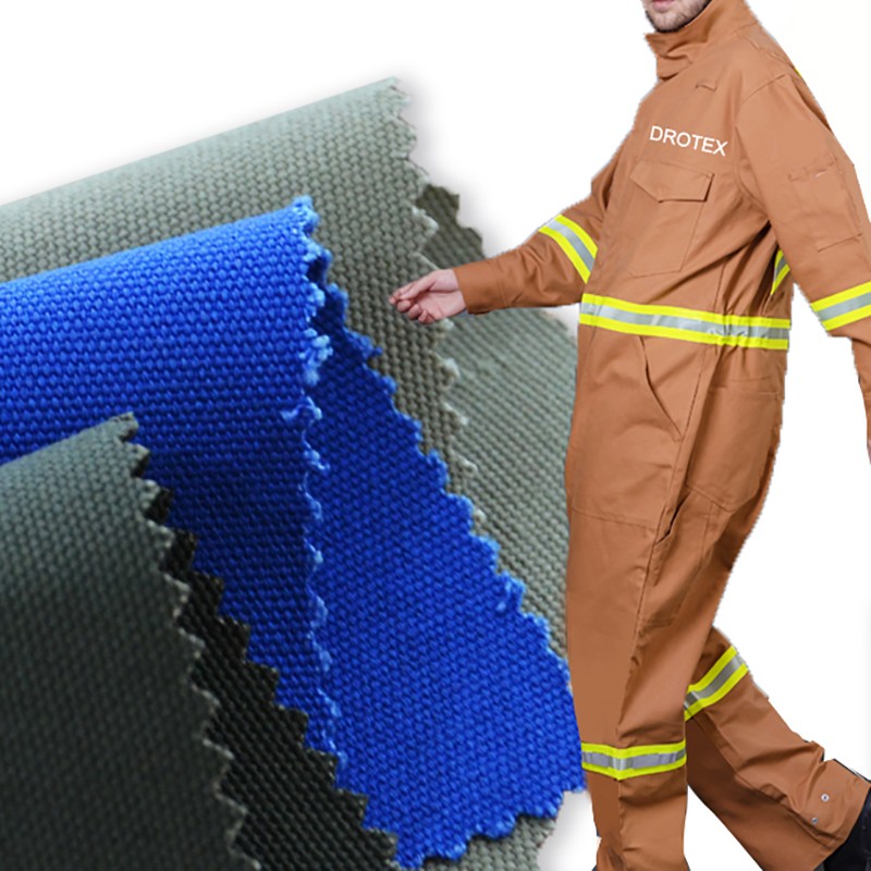 CNFR11 Cotton Nylon Arc Protection Flame Retardant Canvas Workwear Fabric