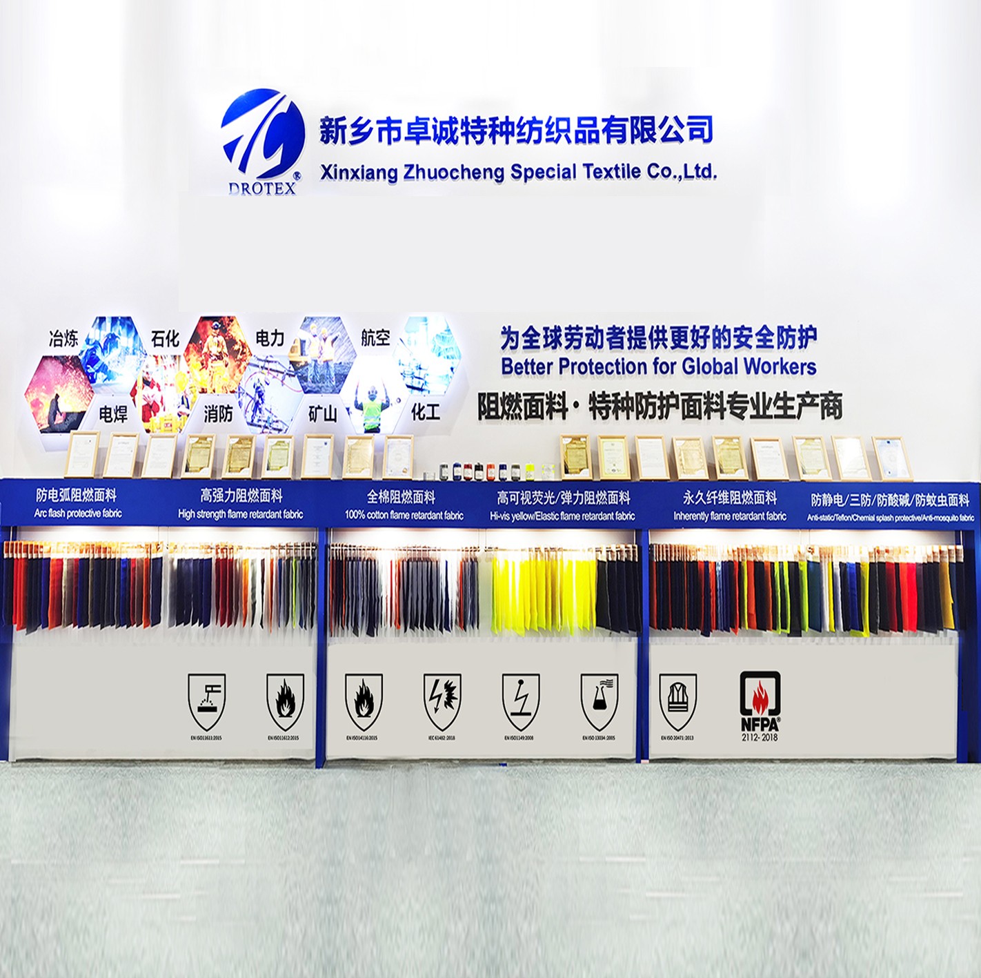 Fire Retardant Overall Made of Certified Fire Retardant Fabric