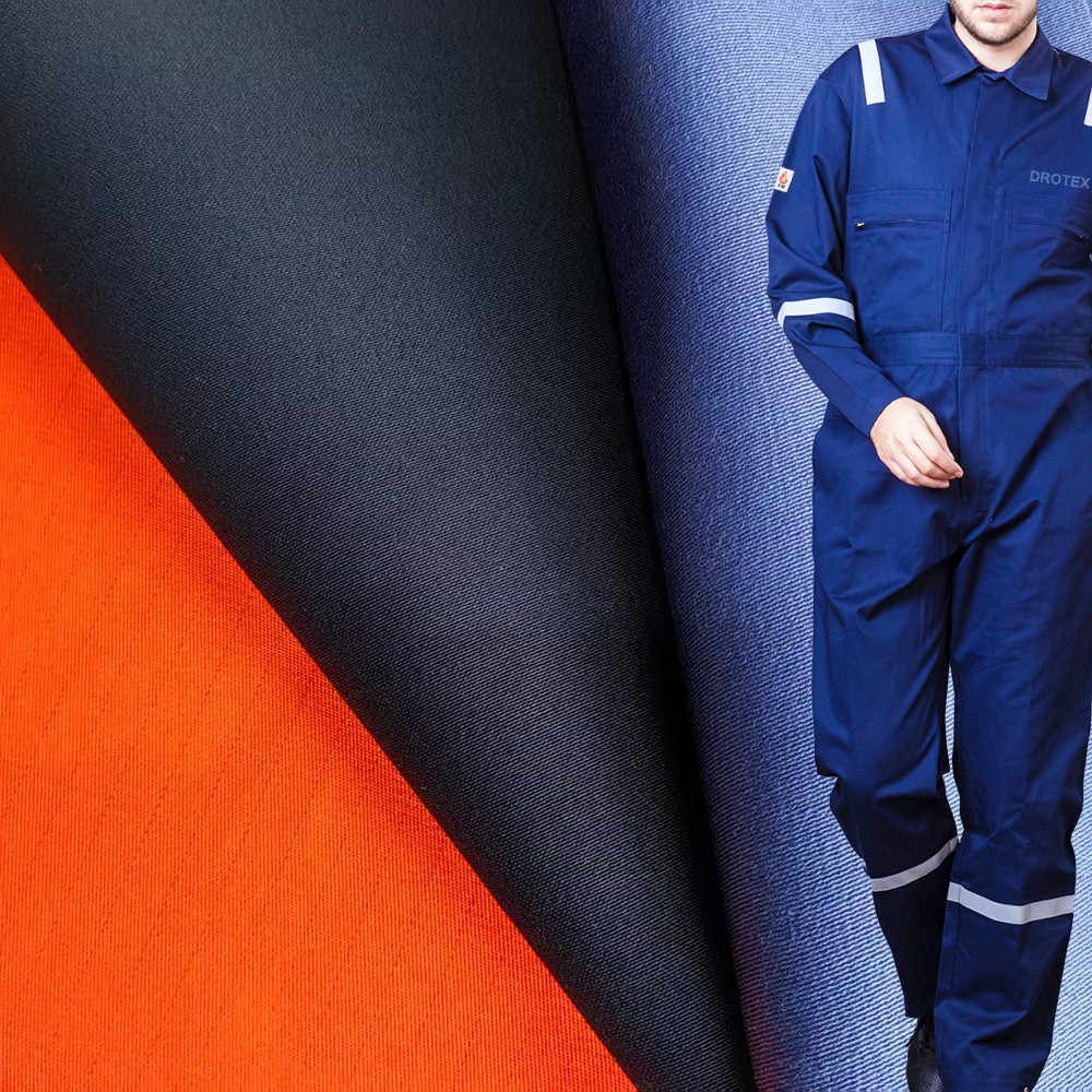 Cotton Lyocell Nylon Stretch FR Antistatic Fire Retardant Fabric