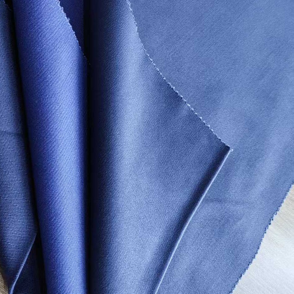 FR Sateen Cotton Lyocell Nylon Antistatic Fire Retardant Fabric