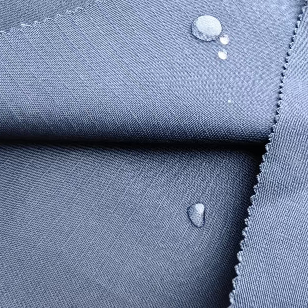 Cotton Lyocell Nylon Oil Water Repellent Fire Retardant Ripstop Fabric
