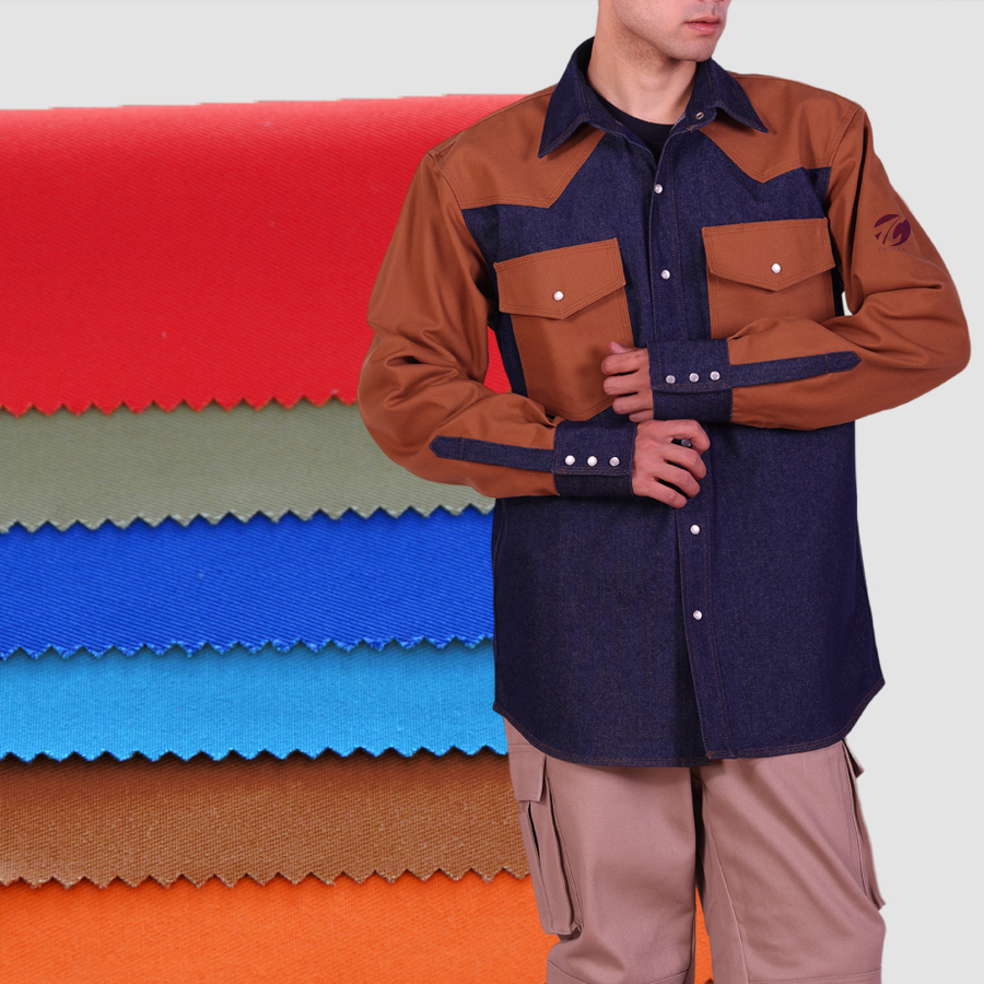Cotton Flame Retardant Shirts Meets Industrial Safety